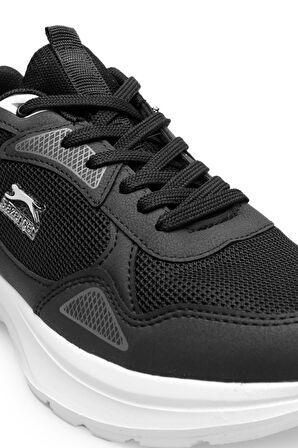 Slazenger GAIN GA Erkek Sneaker Ayakkabı Siyah / Beyaz