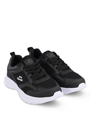 Slazenger GIMA Erkek Sneaker Ayakkabı Siyah / Beyaz