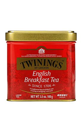 TWİNİNGS OF LONDON ENGLİSH BREAKFAST TEA ÇAY 500 GR (TENEKE)