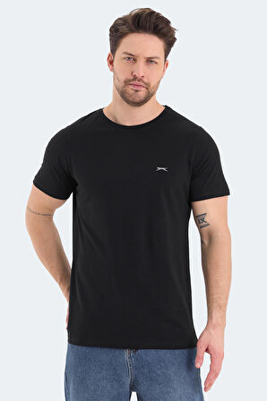 Slazenger ROSALVA Erkek Tişört Siyah
