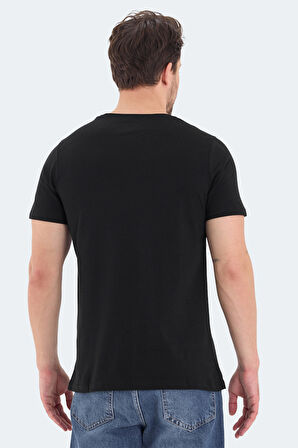 Slazenger ROSALVA Erkek Tişört Siyah