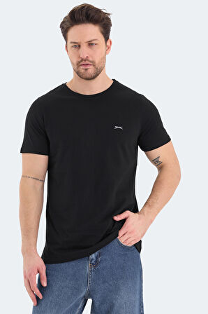 Slazenger ROSALVA Erkek Tişört Siyah