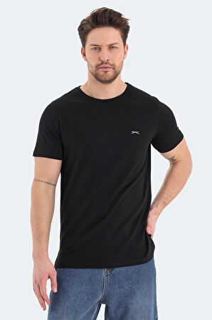 Slazenger ROSALVA Erkek Tişört Siyah