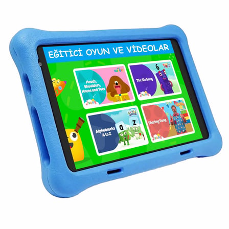NPO 8" IPS Ekran Android 13.0 A133P 1.8GHz Antişok Çocuk Tableti, Kids Tablet (4GB RAM - 64 GB Kapas