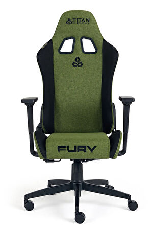 Titanseat Fury Green Kumaş Oyuncu Koltuğu