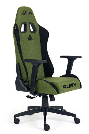 Titanseat Fury Green Kumaş Oyuncu Koltuğu