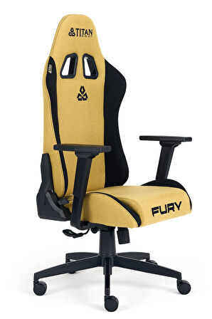 Titanseat Fury Mustard Kumaş Oyuncu Koltuğu