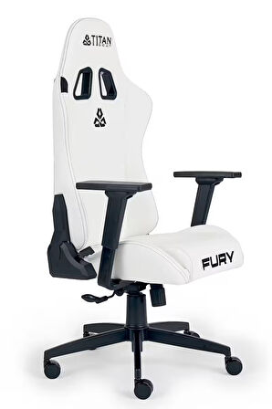 Titanseat Fury Leather White Oyuncu Koltuğu