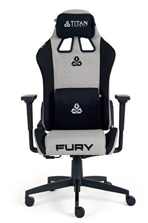 Titanseat Fury Gray Kumaş Oyuncu Koltuğu