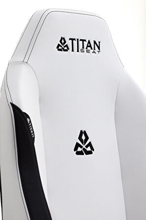 Titanseat Throne Leather White Oyuncu Koltuğu