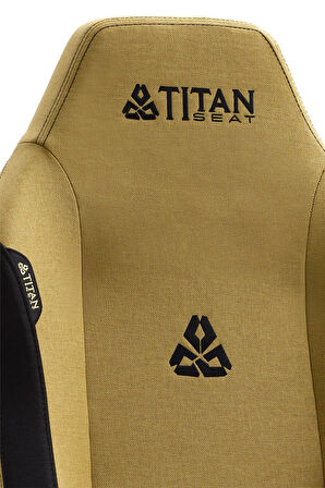 Titanseat Throne Mustard Kumaş Oyuncu Koltuğu