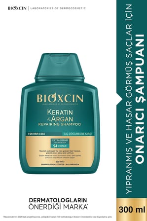 Keratin Argan Şampuan + Sıvı Saç Kremi + Saç Bakım Kremi + Saç Bakım Yağı Seti