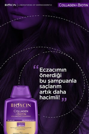 Collagen & Biotin Hacim Şampuanı + Hacim Verici Saç Bakım Kremi