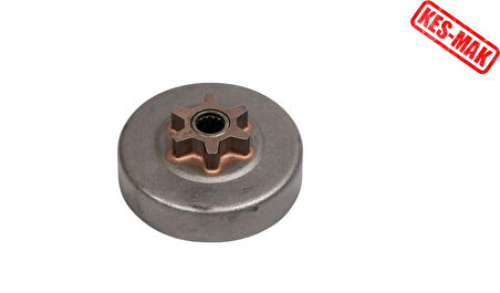 MOTORLU TESTERE ZİNCİR DİŞLİSİ SABİT HUSQVARNA  120II/236/2238/2137/P351XT 91 SABİT 3/8 ORJİNAL