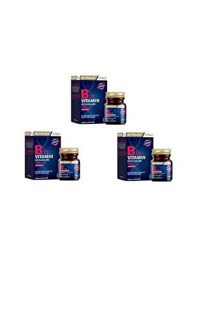 Nutraxin B12 Vitamin 1000mcg 60 Tablet 3 Adet