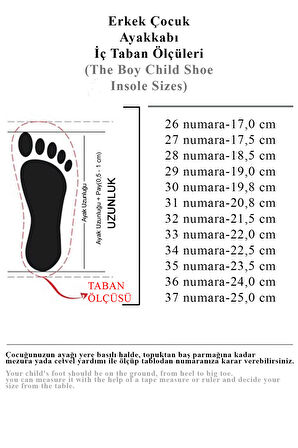 Erkek Çocuk Günlük Klasik Ayakkabı 1337