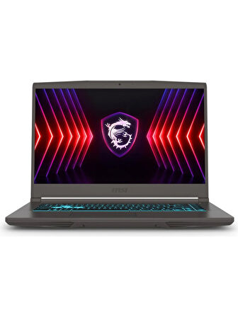 MSI THIN 15 B13UC-3074XTR Intel Core i5 13420H 16GB 512GB SSD RTX3050 Freedos 15.6" FHD 144Hz Taşınabilir Bilgisayar