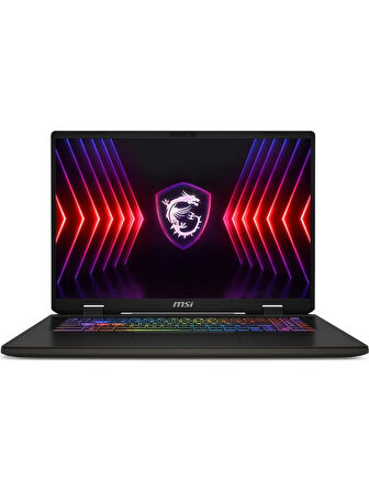 MSI Sword 17 HX B14VGKG-054XTR i7-14700HX 32 GB 1 TB SSD RTX4070 17" Gaming Laptop