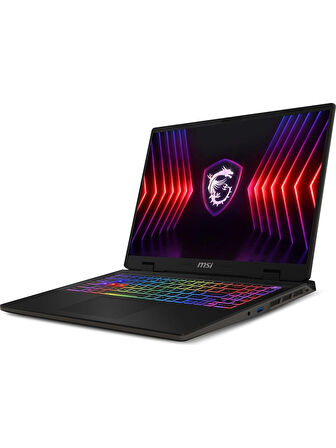 MSI Sword 16 HX B14VGKG-876XTR i9-14900HX 32 GB 1 TB SSD RTX4070 16" WUXGA Gaming Laptop