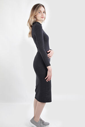 ALEXANDERGARDI BOĞAZLI KALEM CASUAL ELBİSE (B19-155301)