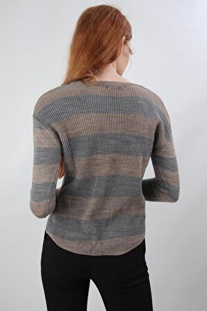 ALEXANDERGARDI ÇİZGİLİ SELANİK KAZAK (B19-4001)