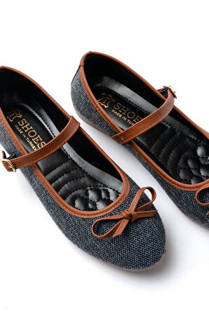 6321 Laci Keten Günlük Baret Tokalı Kadın Babet