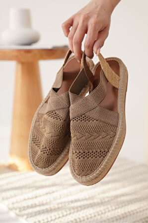 Rosa Kadın Vizon Espadril Ayakkabı