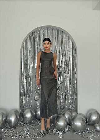 Vara Pul Payet Elbise