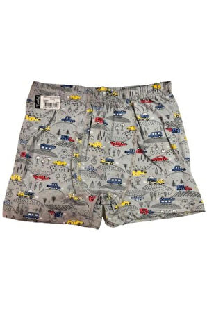 Erkek Çocuk Empirme Desenli Boxer 6 Adet 0254