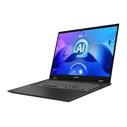 MSI PRESTIGE 16 AI STUDIO B1VFG-024TR Intel Core Ultra 7-155H 32GB LPDDR5 1TB SSD RTX4060 8GB 16.0 inç QHD+ W11 Home Gri Laptop