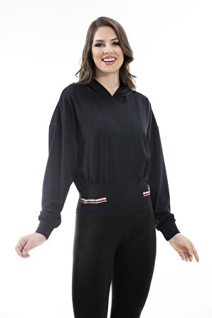 ALEXANDERGARDI KAPÜŞONLU BEL DETAYLI SWEATSHIRT (B20-16790)