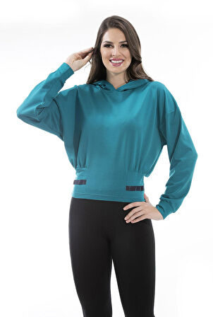 ALEXANDERGARDI KAPÜŞONLU BEL DETAYLI SWEATSHIRT (B20-16790)