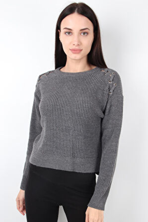 ALEXANDERGARDI OMUZ DETAYLI TRİKO KAZAK (B20-18837)