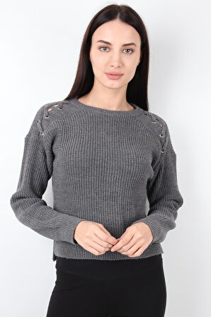 ALEXANDERGARDI OMUZ DETAYLI TRİKO KAZAK (B20-18837)