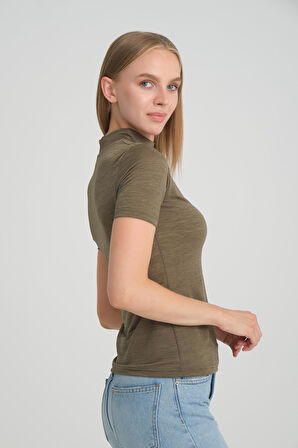 ALEXANDERGARDI DİK YAKA T-SHİRT (B20-35912)