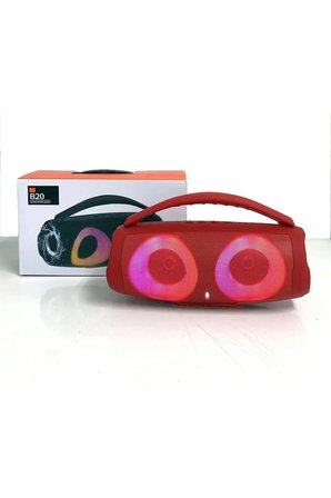 B20 Bluetooth Hoparlör Usb ve Hafıza Kartı Girişli Fm Radyolu Şarjlı Taşınabilir Kablosuz Speaker Mp3 Çalar Tüm Cihazlara Uyumlu