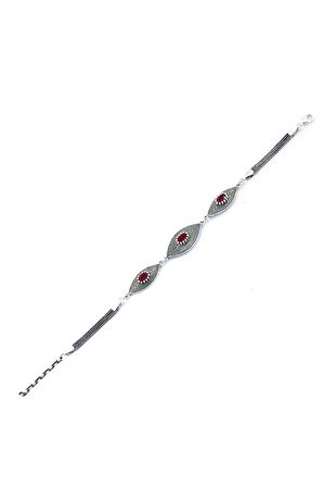 El Işi Oksitli Telkari Bileklik