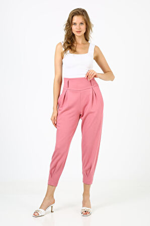 ALEXANDERGARDI YÜKSEK BEL PİLİSELİ PANTOLON (B21-1040)