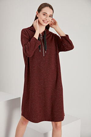 ALEXANDERGARDI KAPÜŞONLU ELBİSE (B21-138400)