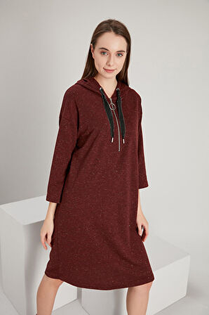 ALEXANDERGARDI KAPÜŞONLU ELBİSE (B21-138400)