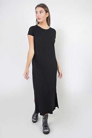 ALEXANDERGARDI YIRTMAÇLI UZUN ELBİSE (B23-0075)