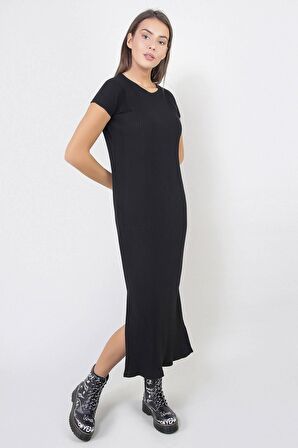 ALEXANDERGARDI YIRTMAÇLI UZUN ELBİSE (B23-0075)