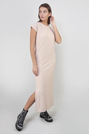 ALEXANDERGARDI YIRTMAÇLI UZUN ELBİSE (B23-0075)