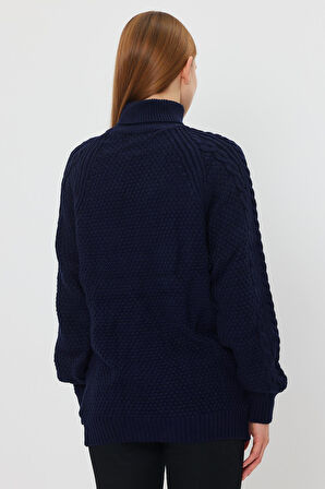 ALEXANDERGARDİ SAÇ ÖRGÜLÜ BOĞAZLI KAZAK(B21-18119)