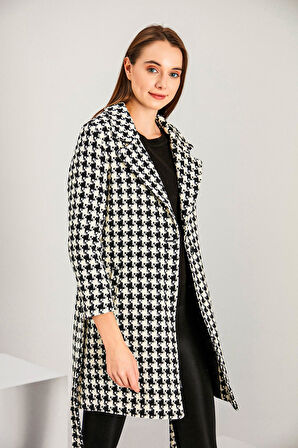 ALEXANDERGARDI İÇİ KAPİTONE KAZAYAĞI DESENLİ KABAN (B21-20602)