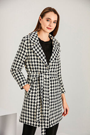 ALEXANDERGARDI İÇİ KAPİTONE KAZAYAĞI DESENLİ KABAN (B21-20602)