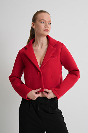 ALEXANDERGARDI Astarsız Crop Blazer Ceket