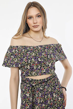 ALEXANDERGARDI VOLANLI CROP TOP (B21-3100)