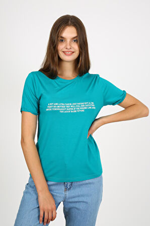 ALEXANDERGARDI BASKILI T-SHİRT (B21-33501)