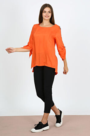 ALEXANDERGARDI KOLU AYARLANABİLİR BLUZ (B21-34500)